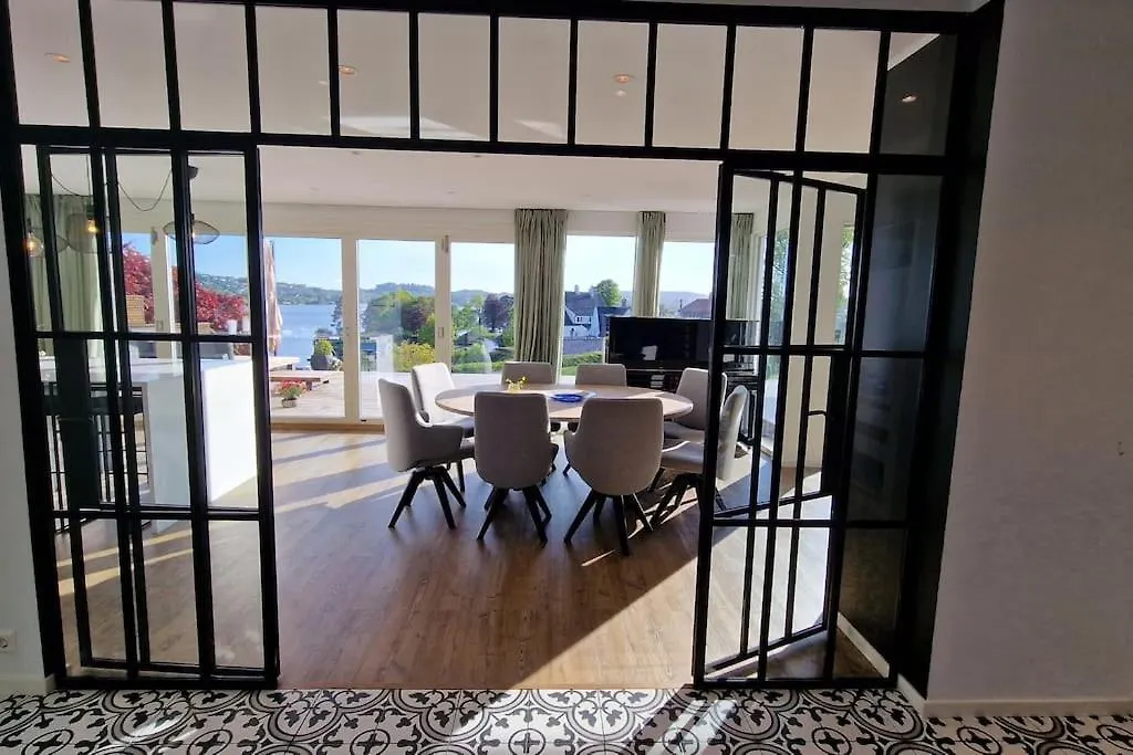 Luxurious Villa At Troldhaugen Bergen 0*,
